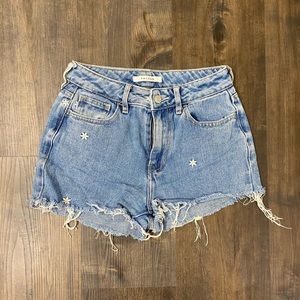 pacsun flower shorts